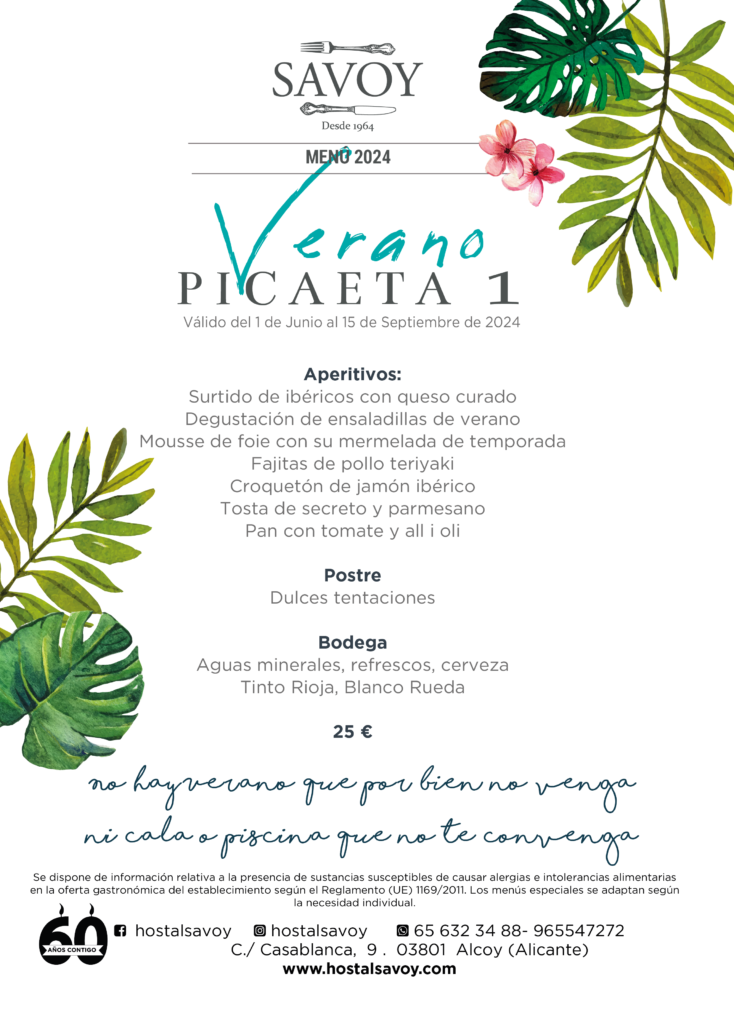 Picaeta 1 de Verano