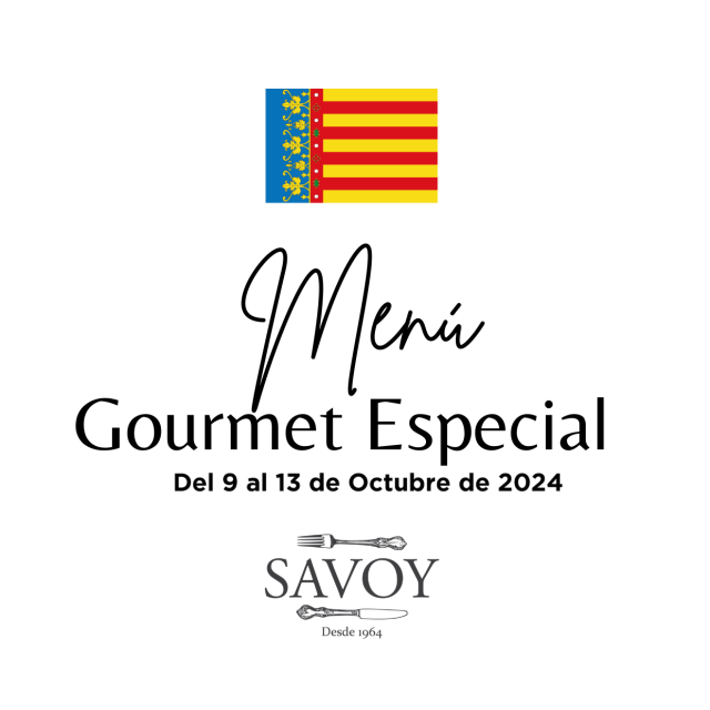 Menú Gourmet 9 de Octubre