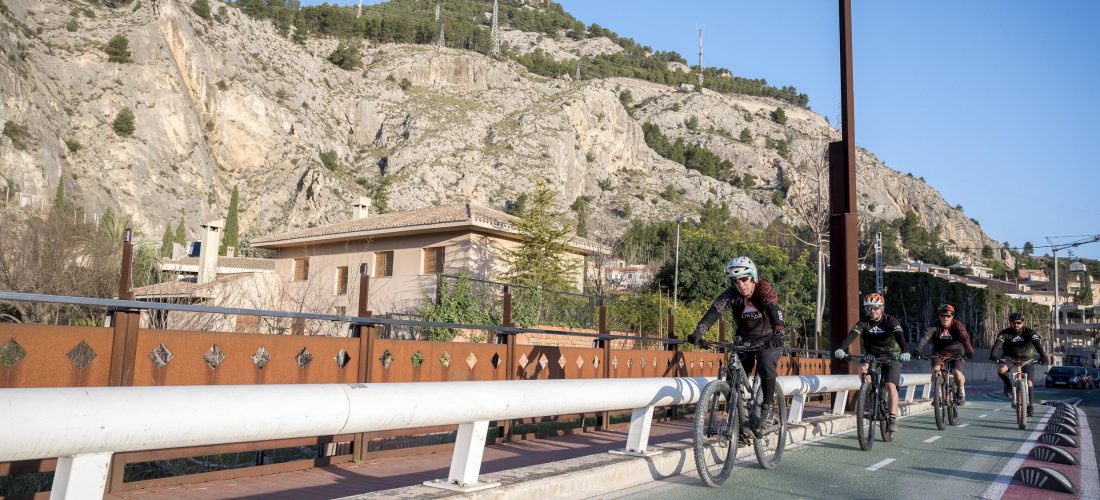 Las 6 rutas en bicicleta de carretera en Alcoy